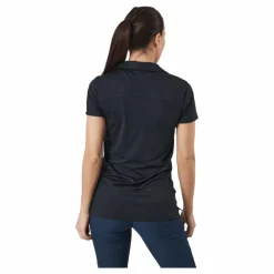 Puma Golf W Cloudspun Coast Polo Puma Black Heather Svart Clearance