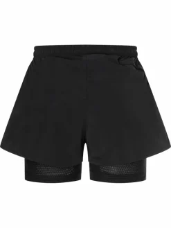 Super.Natural W Double Layer Shorts Black Svart Best