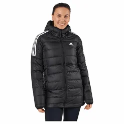 adidas W Ess Down Par Black Svart Online