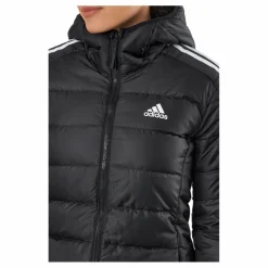 adidas W Ess Down Par Black Svart Online