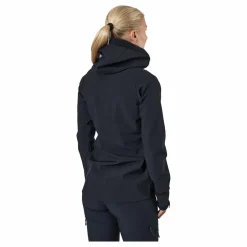 Peak Performance W Explore Hood Jacket Black Blå Online