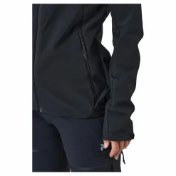 Peak Performance W Explore Hood Jacket Black Blå Online
