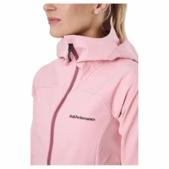 Peak Performance W Explore Hood Jacket Warm Blush Rosa