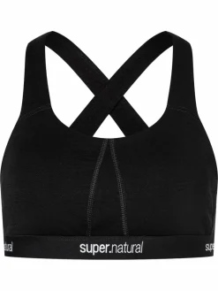 Super.Natural W Feel Good Bra Black Svart New