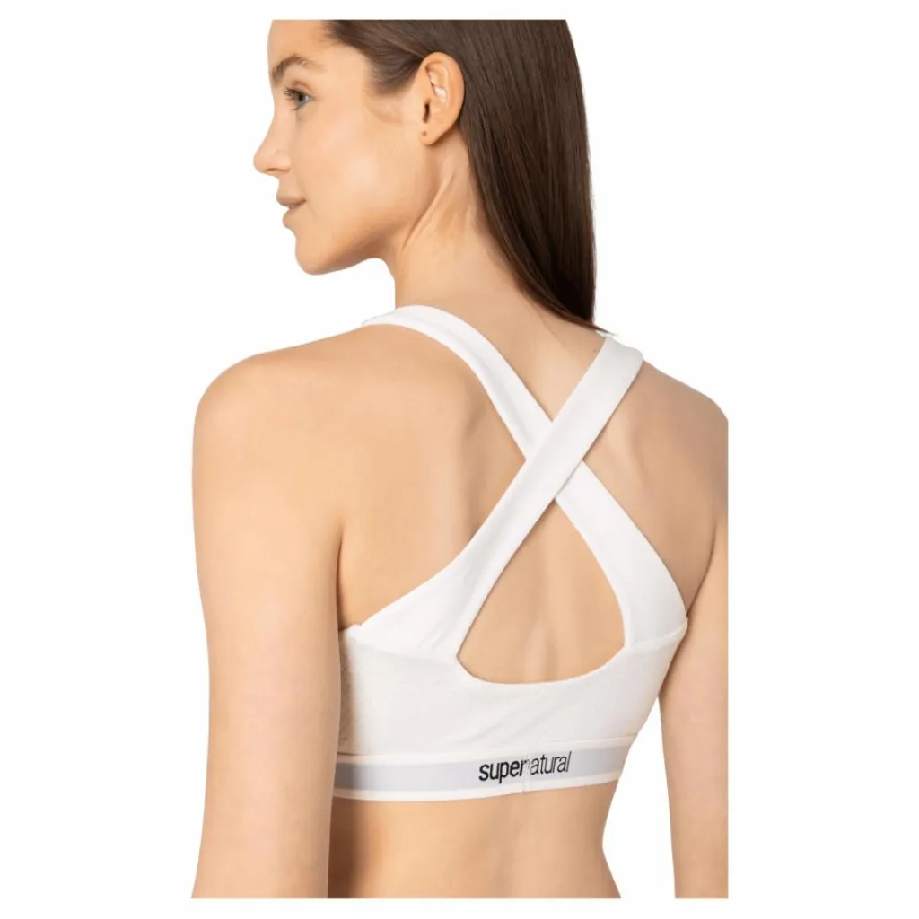 W Feel Good Bra White*Super.Natural Outlet