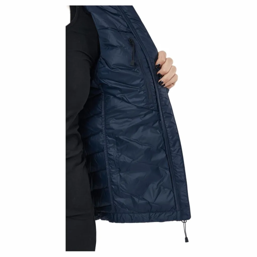 Peak Performance W Frost Down Hood Jacket Shadow Blue Hot