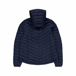Peak Performance W Frost Down Hood Jacket Blue Shadow Blå Best