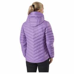 Peak Performance W Frost Down Hood Jacket Action c Lila Hot