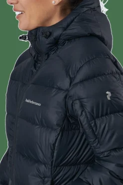 Peak Performance W Frost Down Jacket Black Svart Hot