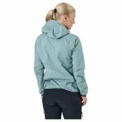Peak Performance W Gore-tex Pac Jacket Ashen Green Blå Discount