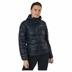 W Helium Down Hood Jacket Black*Peak Performance Outlet