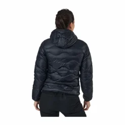Peak Performance W Helium Down Hood Jacket Black Svart