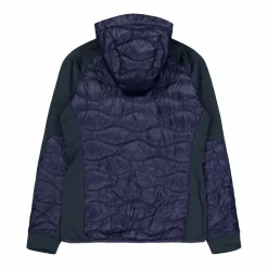 Peak Performance W Helium Down Hybrid Hood Blue Shadow Blå Hot
