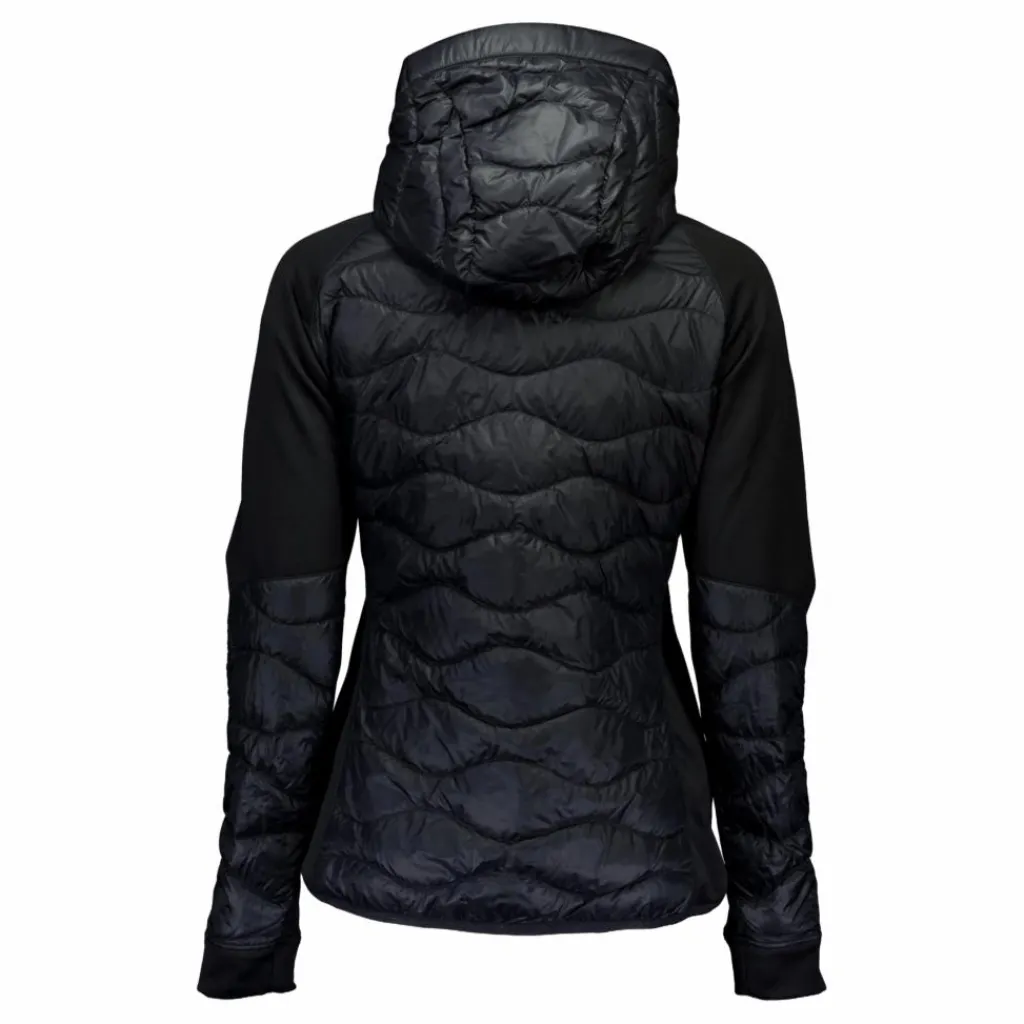 Peak Performance W Helium Down Hybrid Hood Black Svart Clearance