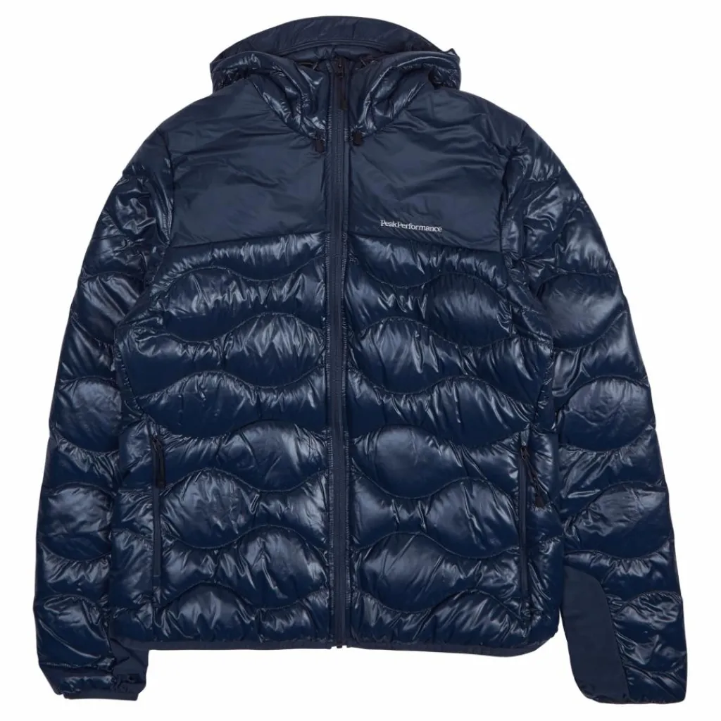 W Helium Glacier Hood Jacket blue*Peak Performance Discount