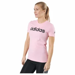 adidas W Lin T Light Pink/black Rosa Clearance