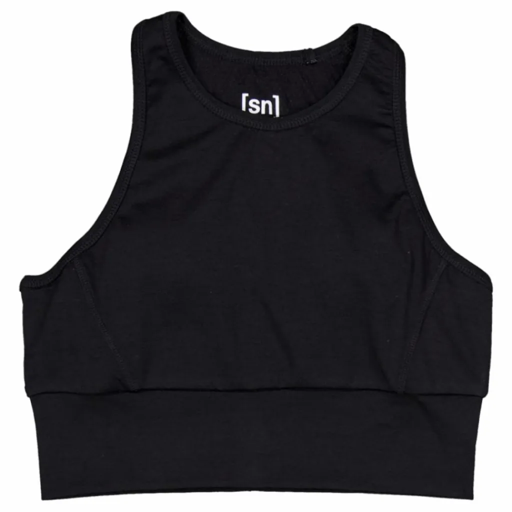 W Liquid Flow Top Black*Super.Natural Best