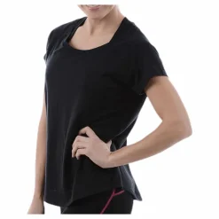 U.WE.AR W Loose Tee Black Svart Hot