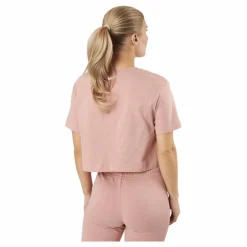Nike W Nsw Crop Ss Tee Prnt Rose Whisper/white Rosa New