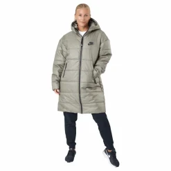 Nike W Nsw Syn Tf Rpl Hd Parka Matte Olive/matte Olive/black Grå New