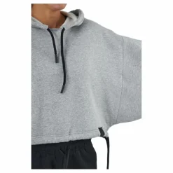 adidas W Pr Hoodie Rlx Fleece Medium Grey Heather Grå New