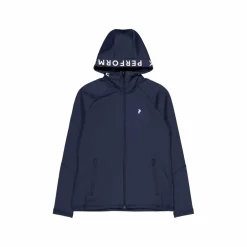W Rider Mid Zip Hood Blue Shadow*Peak Performance Sale