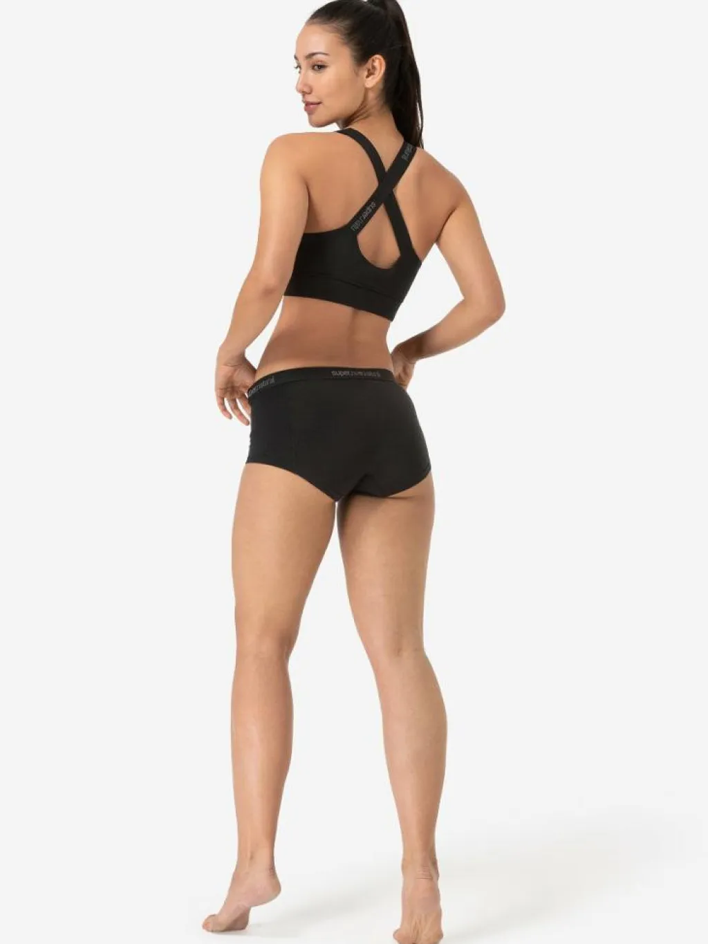 W Rubberribbra Black*Super.Natural Outlet