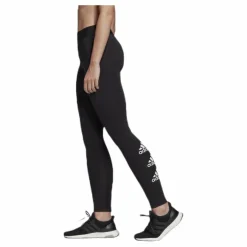 W Stacked Logo Cotton Tights Black / White*adidas Online