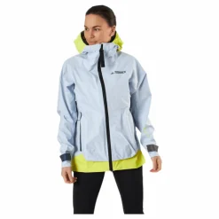 adidas W Terrex Myshelter Gore-Tex Active Jacket Halo Blue / Acid Yellow Grå och Gul New
