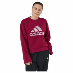 adidas W Uforu Swt Legacy Burgundy Röd