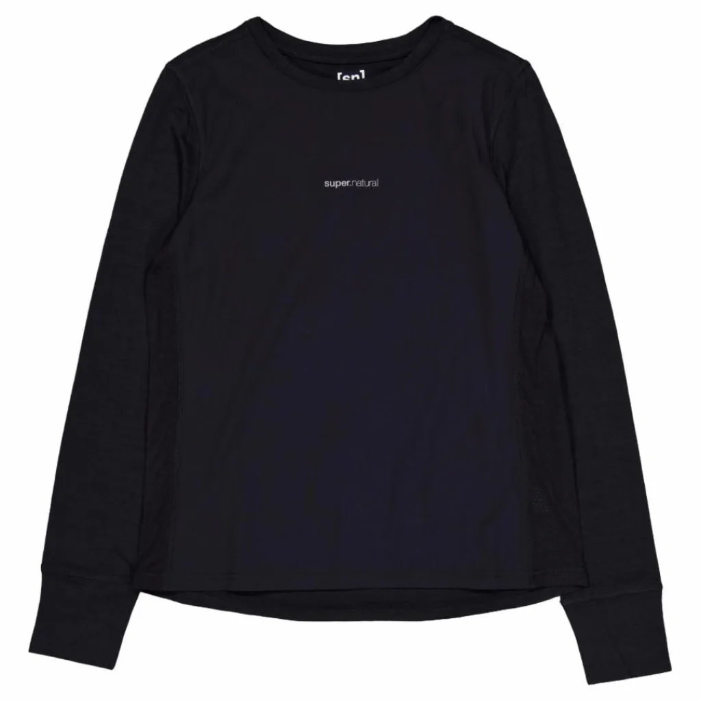 W Windbreaker Ls Black*Super.Natural Hot