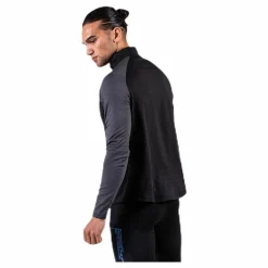 Newline Warm Zip Shirt Black/Grey Svart och Grå New