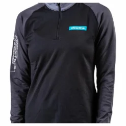 Newline Warm Zip Shirt Black/Grey Svart och Grå Online