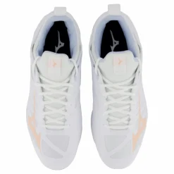 Mizuno Wave Dimension W White/peach Parfait/halogen Bl Vit New
