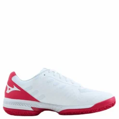 Mizuno Wave Exceed Sl 2 Cc W White / Rose Red / Nimbus Clou Flerfärgad Clearance