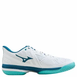 Mizuno Wave Exceed Tour 5 Ac White/moroccan Blue/turquoise Clearance