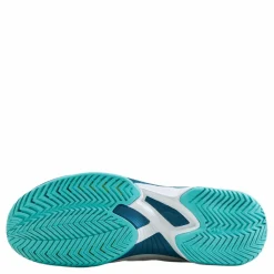 Mizuno Wave Exceed Tour 5 Ac White/moroccan Blue/turquoise Clearance