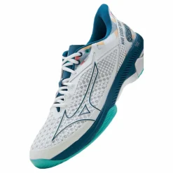 Mizuno Wave Exceed Tour 5 Ac White/moroccan Blue/turquoise Clearance