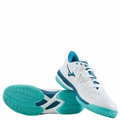 Mizuno Wave Exceed Tour 5 Ac White/moroccan Blue/turquoise Clearance