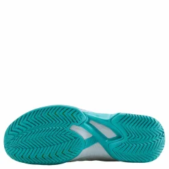 Mizuno Wave Exceed Tour 5 Ac White/turquoise/moroccan Blue Blå