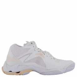 Mizuno Wave Lightning Z8 Mid W White/aleutian/cloud Pink Vit och Rosa Clearance