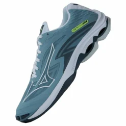 Mizuno Wave Lightning Z7 Stone Blue/white/neo Lime Hot
