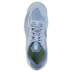 Mizuno Wave Lightning Z7 W Heather/white/neo Lime Blå Sale