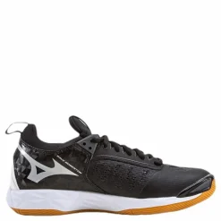 Mizuno Wave Momentum Black/Grey Svart och Grå Online