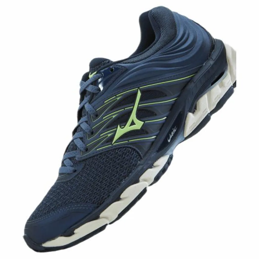 Mizuno Wave Paradox 5 W Vintage Indigo/neo Lime/total Discount