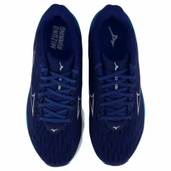 Mizuno Wave Rider 28 Estate Blue/white/river Blue Clearance