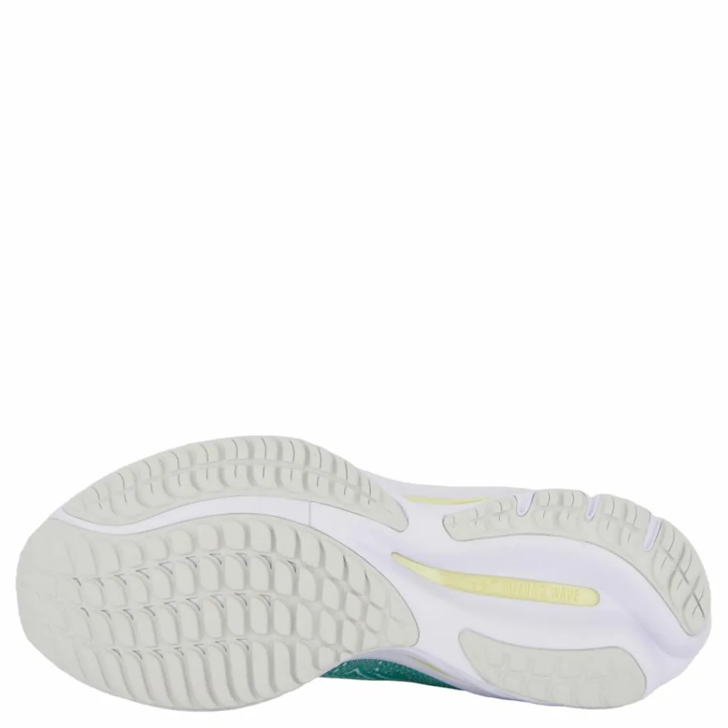 Wave Rider 27 W Eggshell Blue/white/anise Flow*Mizuno Outlet
