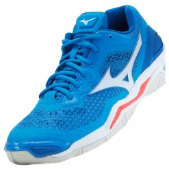 Mizuno Wave Stealth V French Blue / White / Ignition New