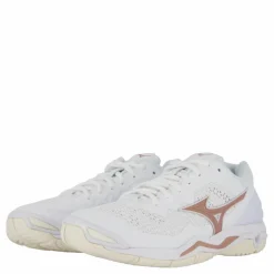 Mizuno Wave Stealth V W White/rose/snow White Vit