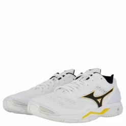 Wave Stealth V White/black/lemon Chrome*Mizuno Clearance